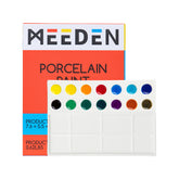 22-Well Ceramic Artist Paint Palette