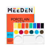 MEEDEN 6-1/2-Inch Rectangle Shaped Ceramic Palette