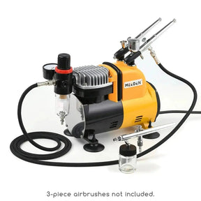 Airbrush Compressor 1/5hp Model 7002, Professional Single Piston - MEEDEN ARTAirbrush Tool