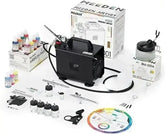 Airbrush Kit with Compressor with 24 Airbrush Paints(30 ml/1 oz) - MEEDEN ARTAirbrush Tool