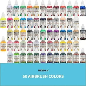 Airbrush Paint Colors Set (30 ml/3 oz) - MEEDEN ARTAirbrush Tool