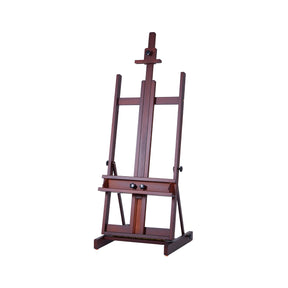 MEEDEN Classic Heavy Duty H-Frame Artist Easel-Dark Walnut-DW01