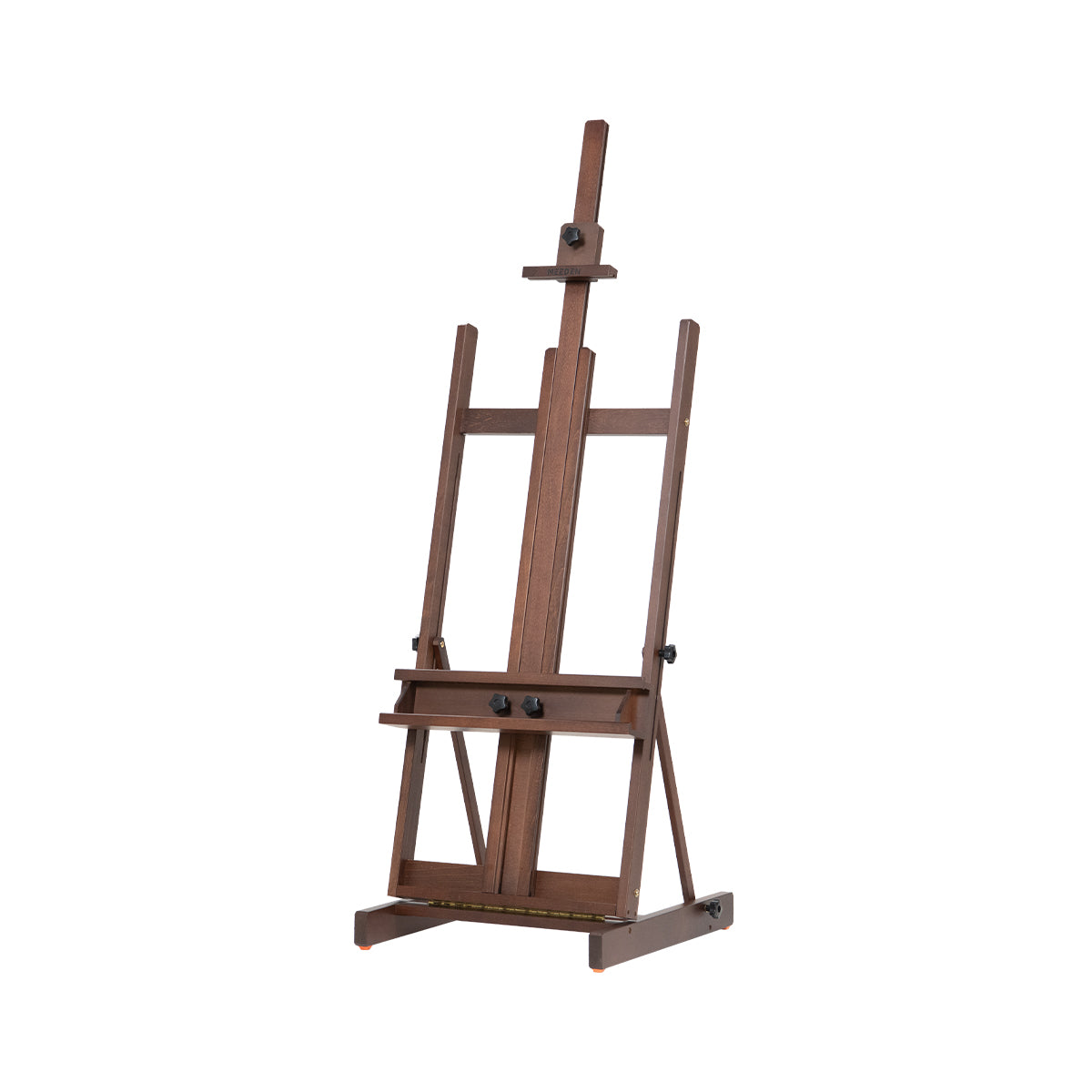 MEEDEN Classic Heavy Duty H-Frame Artist Easel-Walnut-DW01