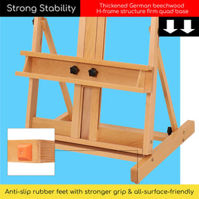 MEEDEN Classic Heavy Duty H-Frame Artist Easel-DW01