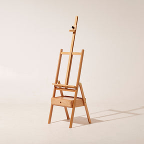 MEEDEN Studio H-Frame Floor Easel with Storage Drawer-HJ-1A