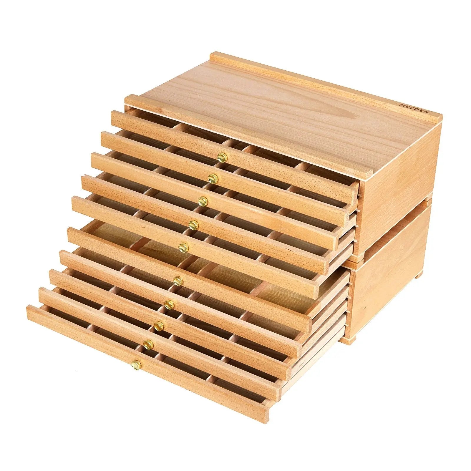 MEEDEN 10-Drawer Art Supply Storage Box MEEDEN