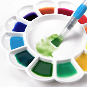 MEEDEN 12-Well Ceramic Artist Paint Palette - MEEDEN ARTPalette