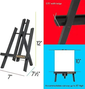 MEEDEN A-Frame Tabletop Easel, 12'' 12-Pack - MEEDEN ARTEasel