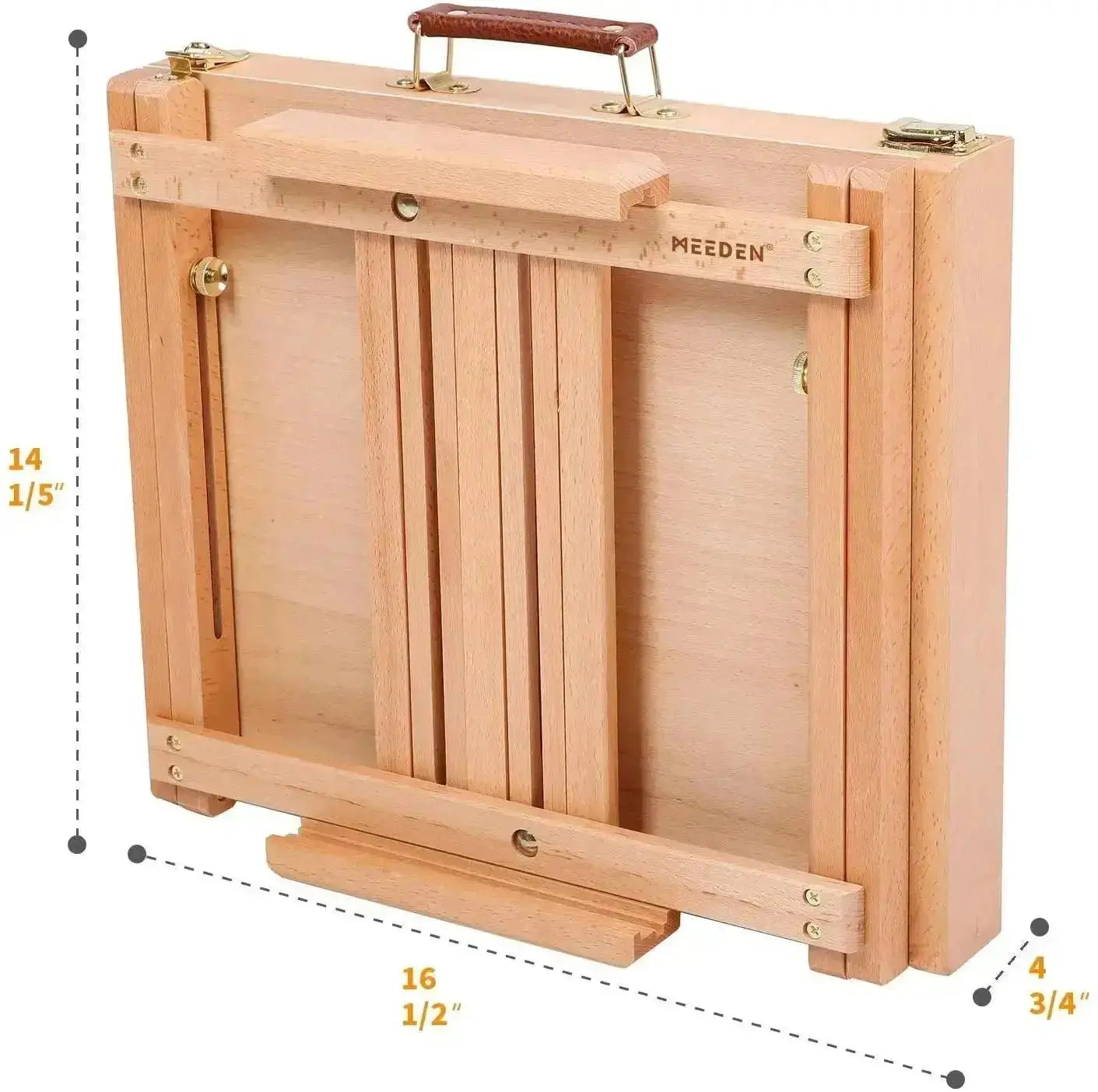 MEEDEN Studio Sketchbox Tabletop Easel with Metal Lined Drawer - MEEDEN ARTEasel