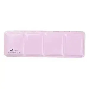 MEEDEN Empty Watercolor Tin Palette-Pink Color - MEEDEN ART