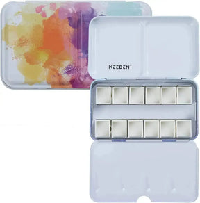 MEEDEN Empty Watercolor Tin Palette - MEEDEN ARTPalette