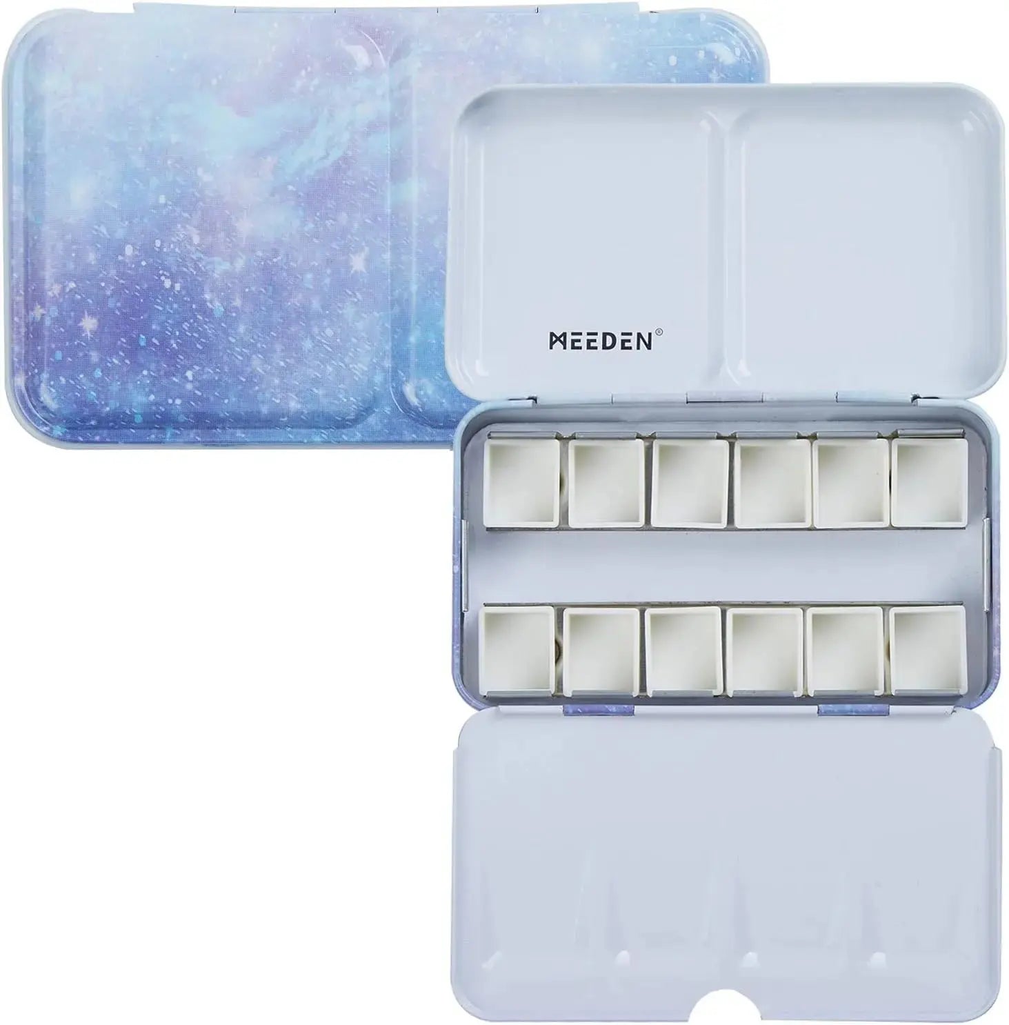 MEEDEN Empty Watercolor Tin Palette MEEDEN