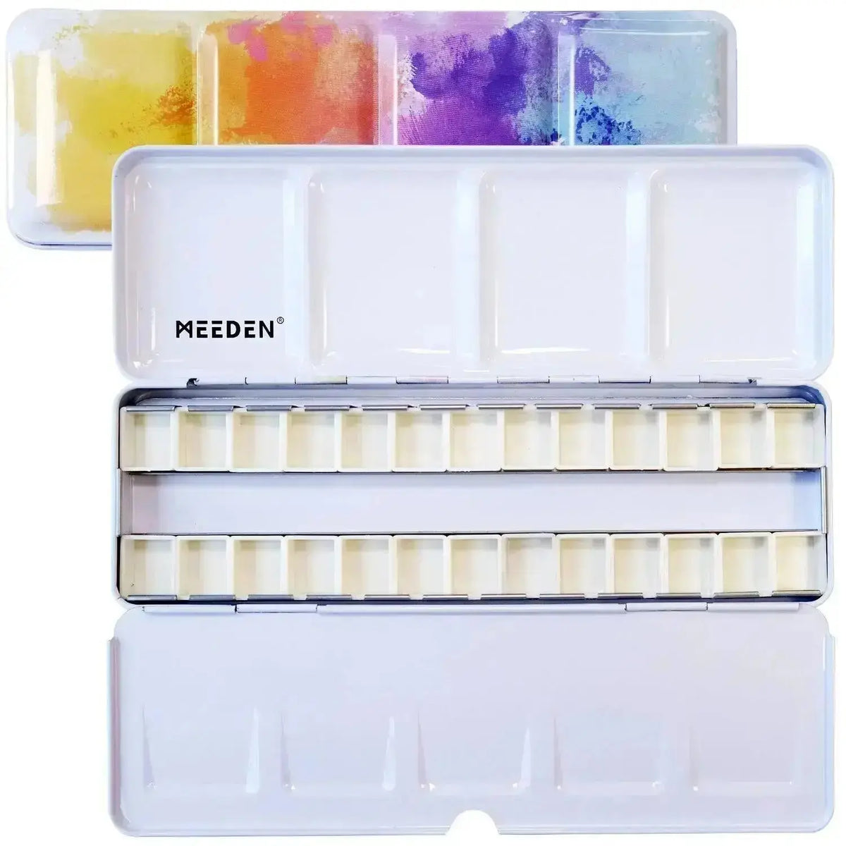 MEEDEN Empty Watercolor Tin Palette - MEEDEN ARTPalette