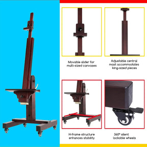 MEEDEN Extra Large Adjustable Artist Easel Stand-DHJ-11 的副本 MEEDEN