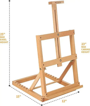 MEEDEN Heavy-Duty Tabletop H-Frame Easel - MEEDEN ARTEasel