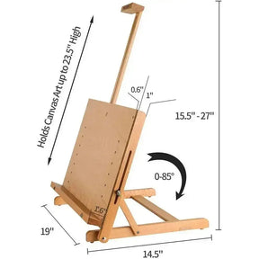 MEEDEN Large H-Frame Adjustable Tabletop Easel - MEEDEN ARTEasel