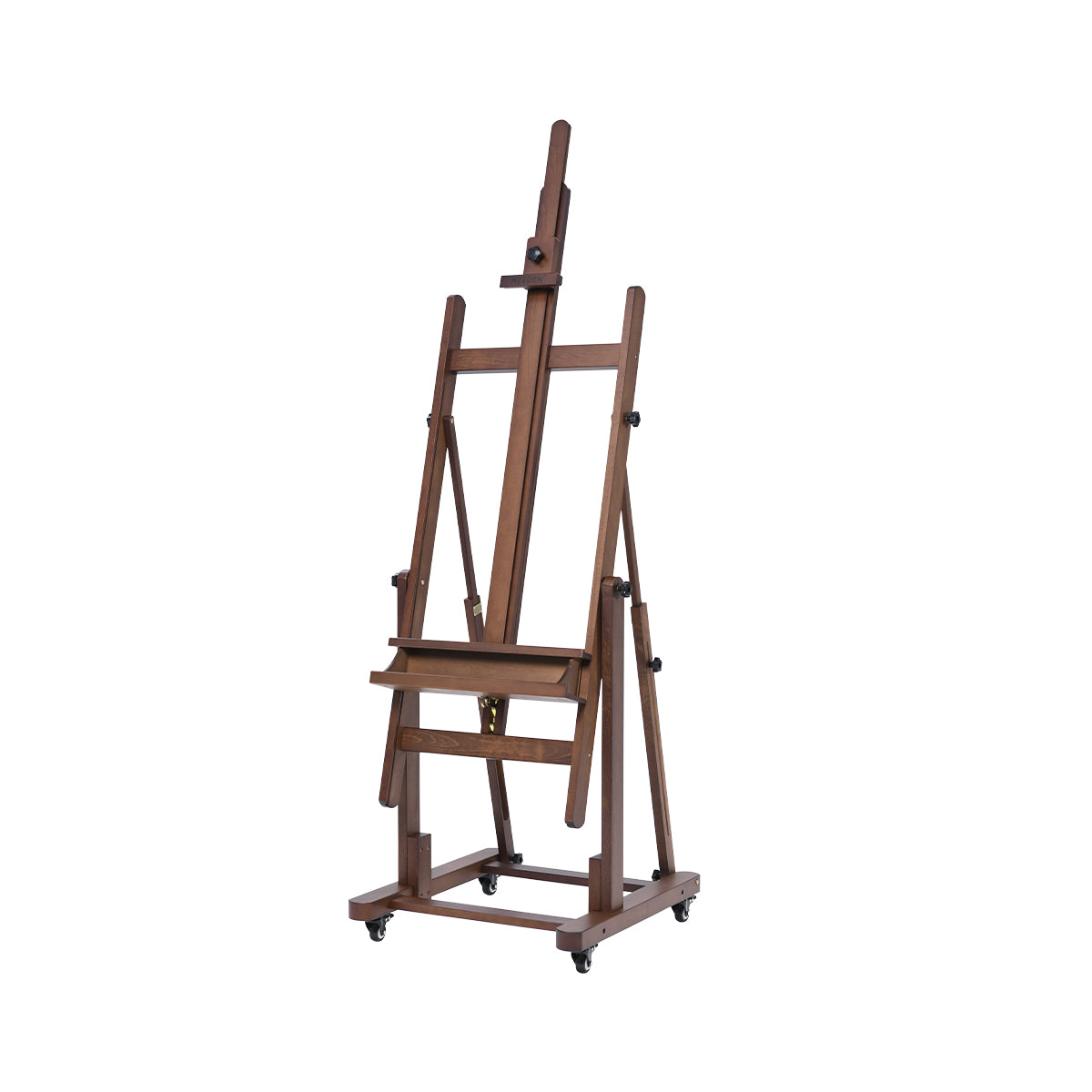 MEEDEN Extra Large Heavy Duty Artist Easel Stand-Walnut- W11