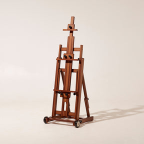 MEEDEN Versatile Studio H-Frame Artist Easel-Walnut-W14