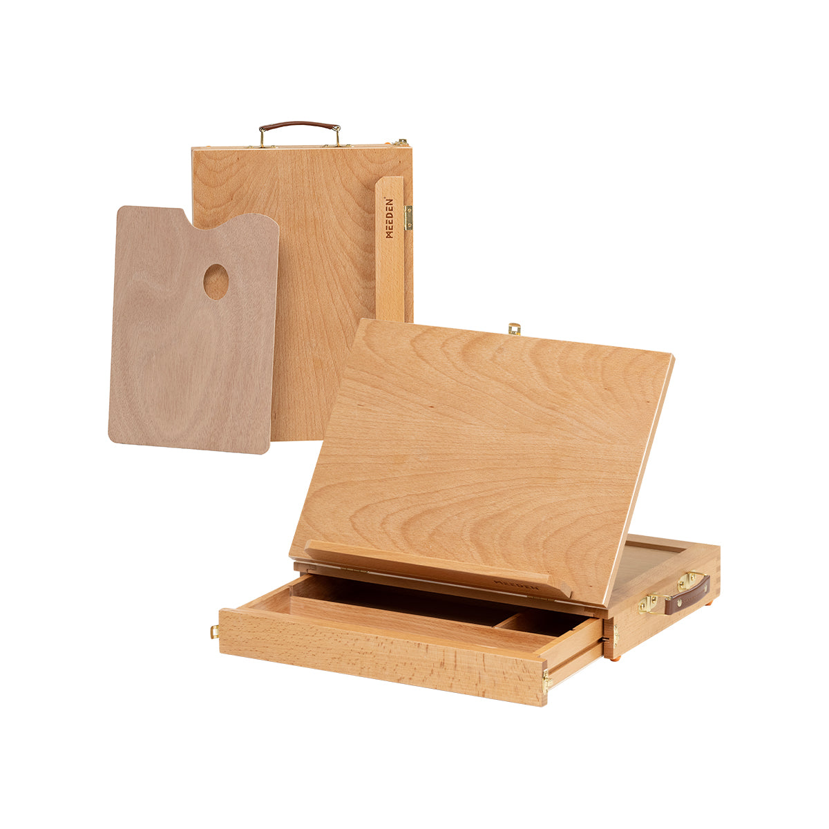 MEEDEN Tabletop Easel with Storage Drawer & Palette-XHC-1A