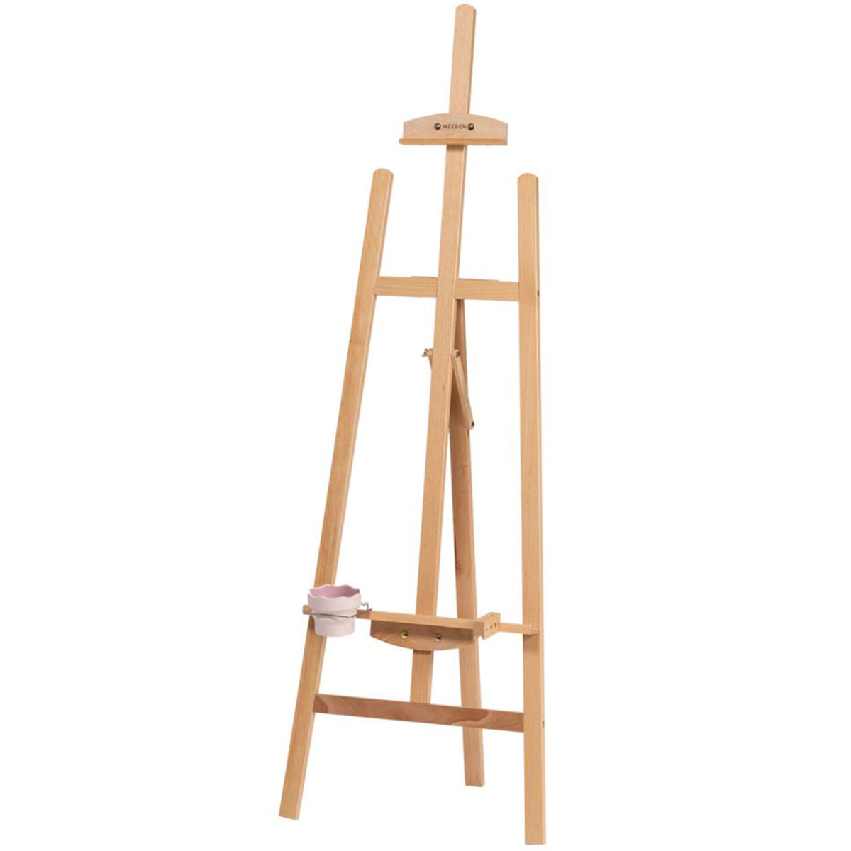 MEEDEN Beechwood A-Frame Easel with Brush Holder & Washer - HJ-2E-YM