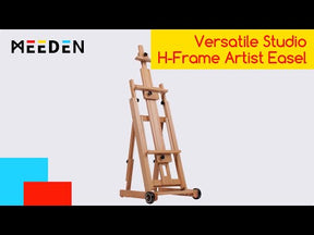 MEEDEN Versatile Studio H-Frame Artist Easel-W14