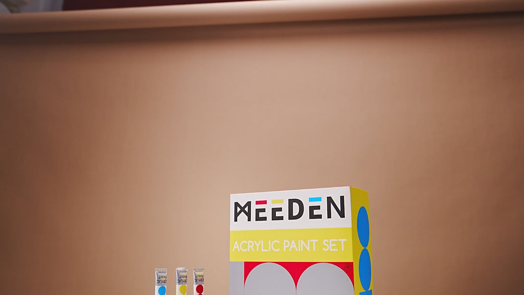 MEEDEN 125 Pcs Acrylic Painting Set, 100 Colors Acrylic Paint - MEEDEN ART